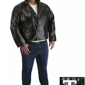 Grease Leather Jacket 4X Unisex